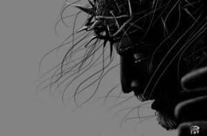 Crucified Jesus-the face by DevCageR Crucified Jesus-the face by DevCageR