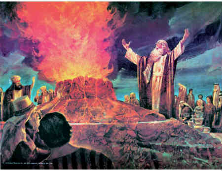 Elijah stood on top of Mount Carmel as the prophet of the Lord His appointed representative to call the people back to God Elijah stood on top of Mount Carmel as the prophet of the Lord His appointed representative to call the people back to God