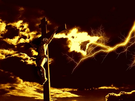God-in-Christ, therefore, is the only substitute who can accomplish your atonement, because Jesus is the only One in whom the should and the could are united by his fully-human, fully-divine nature.