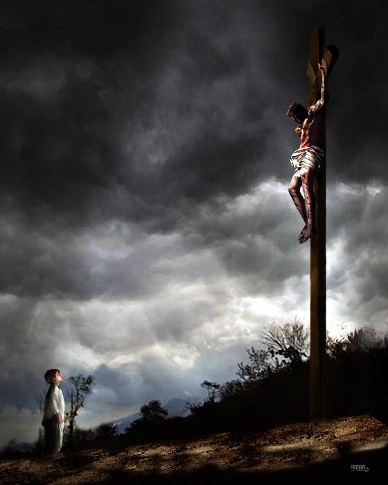 Jesus was made a curse for you so that you might receive the blessing of the Spirit freely into your life. Jesus was made a curse for you so that you might receive the blessing of the Spirit freely into your life.