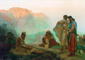 Job And His Friends by Ilya Yefimovich-Repin 1869 Job And His Friends by Ilya Yefimovich-Repin 1869