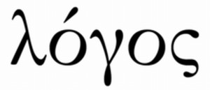 Logos is the greek word for "reason" or for "word" Logos is the greek word for "reason" or for "word"
