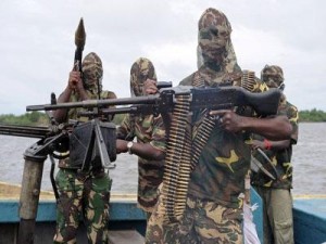 Militants of the islamist terrorist organisation Boko Haram in Nigeria Militants of the islamist terrorist organisation Boko Haram in Nigeria