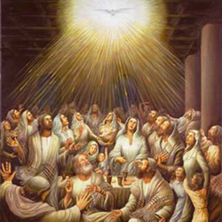 On the day of Pentecost, the disciples received Power from on High On the day of Pentecost, the disciples received Power from on High