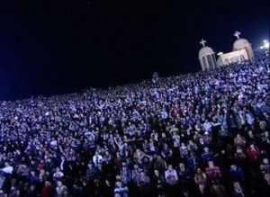Over 70 000 christians attended the prayer meeting in cairo, the most significant christian gathering in a thousand years Over 70 000 christians attended the prayer meeting in cairo, the most significant christian gathering in a thousand years