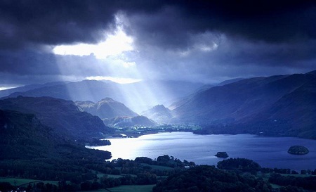 The Lake District in Northern England is one of the most beautiful parts of the British Isles. I know a certain place in one particularly striking corner of this countryside, surrounded by hills and mountains, valleys, lakes and streams.