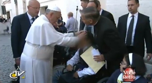 Vatican TV Shows the Pope 'Carrying Out Exorcisms